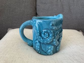 Blue Octopus Coffee Mug NEW  Birch Aquarium San Diego