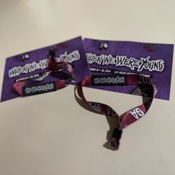 2x GA Tickets For When We We’re Young 2024 On OCT 19