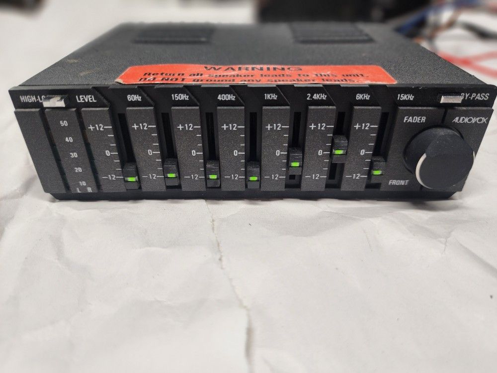 VINTAGE AUDIOVOX EQ