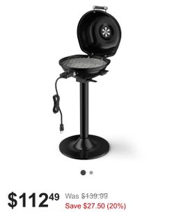 BRAND NEW - Costway 17" Portable Electric BBQ Grill