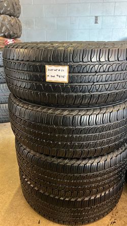 🛞SET OF 4 USED TIRES🛞 245/65/17 GOODYEAR **LIKE NEW**