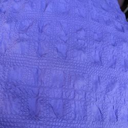 Set Of Two Purple Backdrop Panels / Curtain Panels