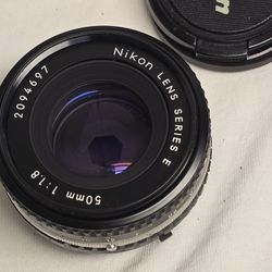 Nikon E Series 50mm 1.8 