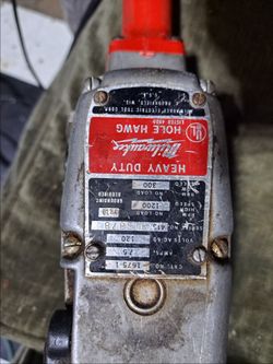 Milwaukee heavy duty hole hawg