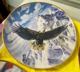 Franklin Mint Heirloom Eagle Plates - Limited Edition