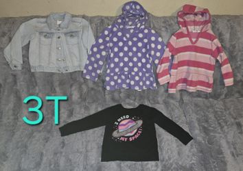 Toddler Girls Sweatshirts Jacket Size 3T