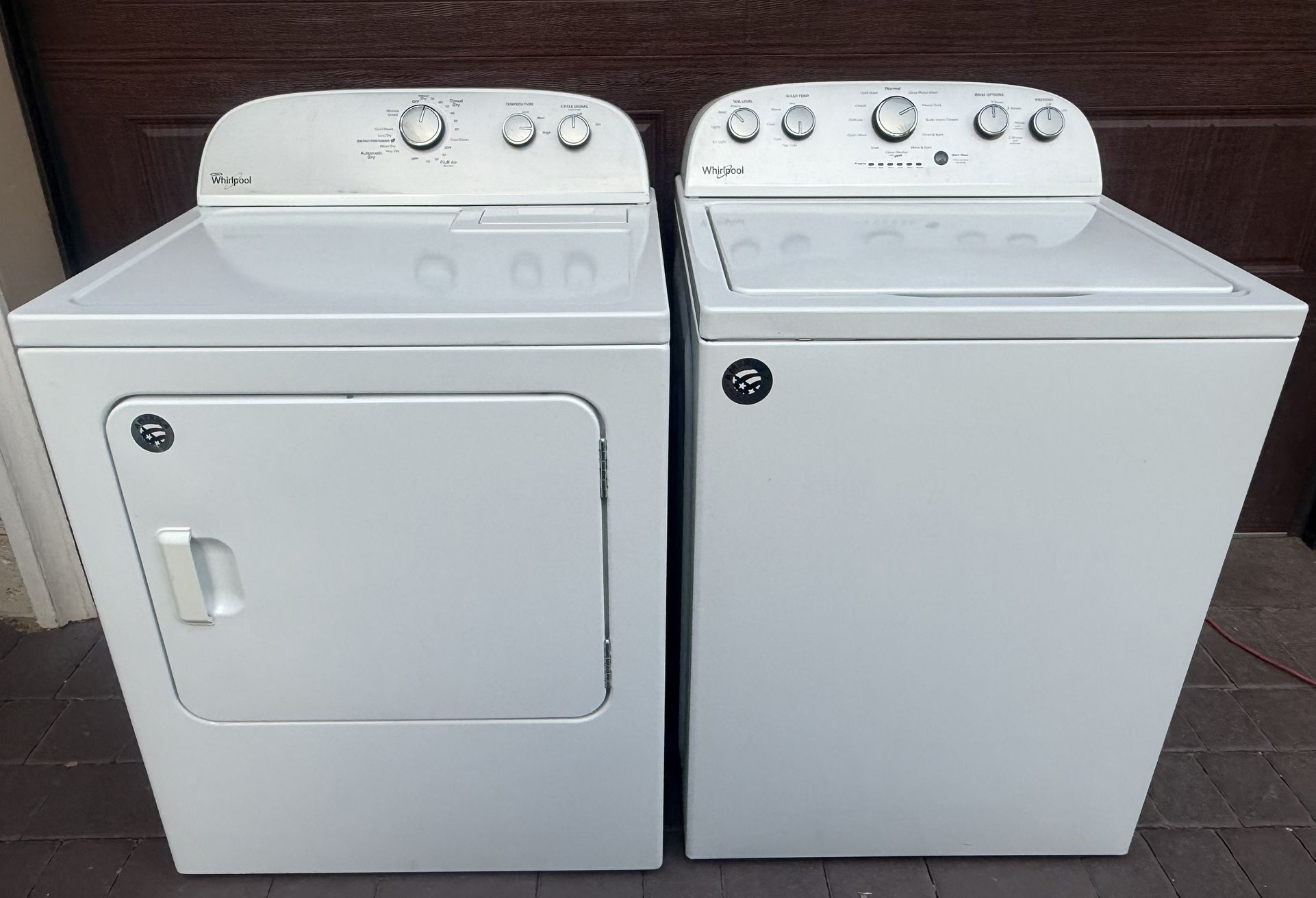 WHIRLPOOL WASHER AND DRYER