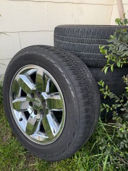 20 Inch Stock Wheels Chevy Silverado Tahoe Suburban GMC Yukon Sierra Cadillac Escalade Rims And Tires