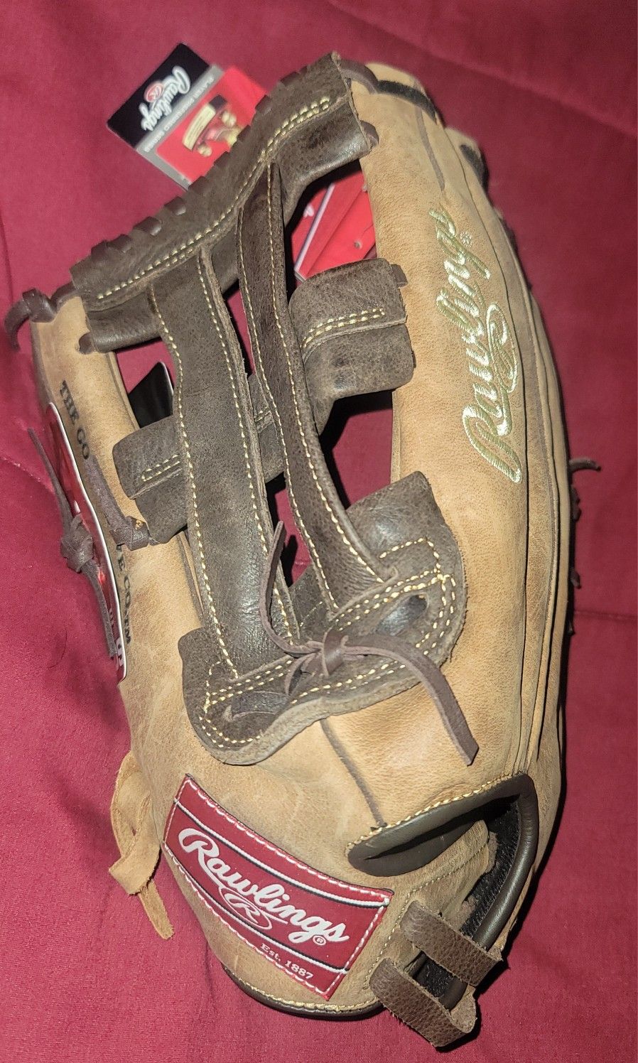 Brand New Rawlings Player Preferred 14" Softball Left Handed Gold Glove PP14OHF LHT