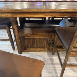 Counter Height Dining Table 