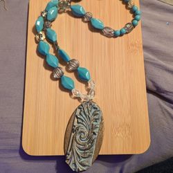 Handmade Turquoise Necklace 