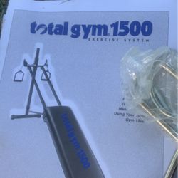 Total gym workout machine