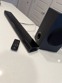 LG Bluetooth Soundbar with subwoofer
