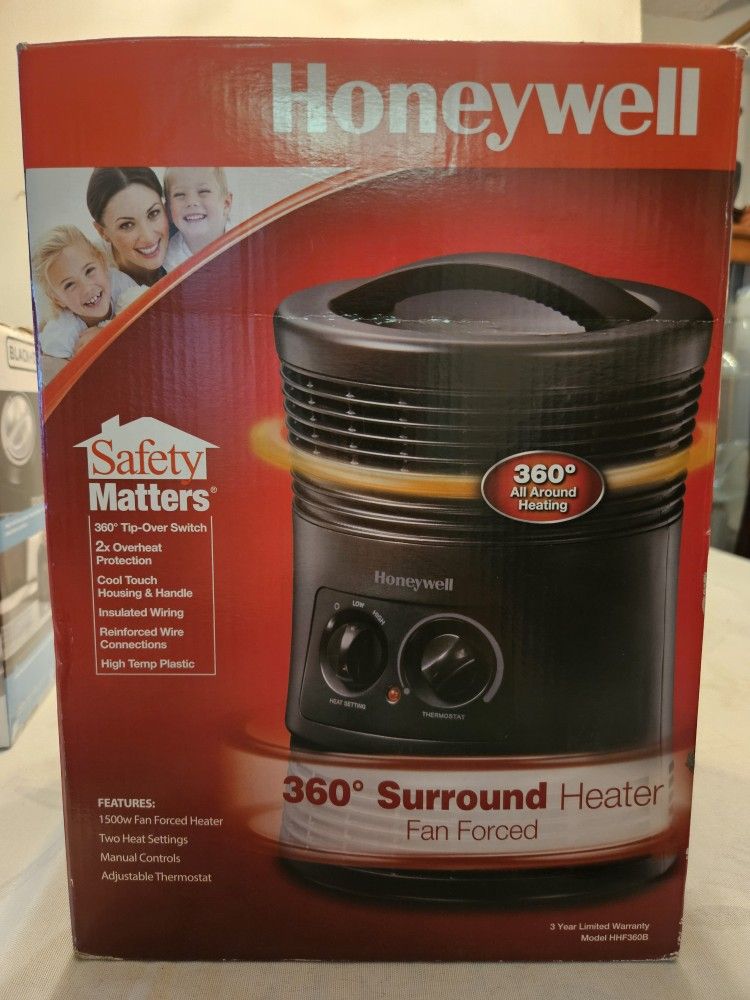 Honeywell 360° Fan Forced Heater