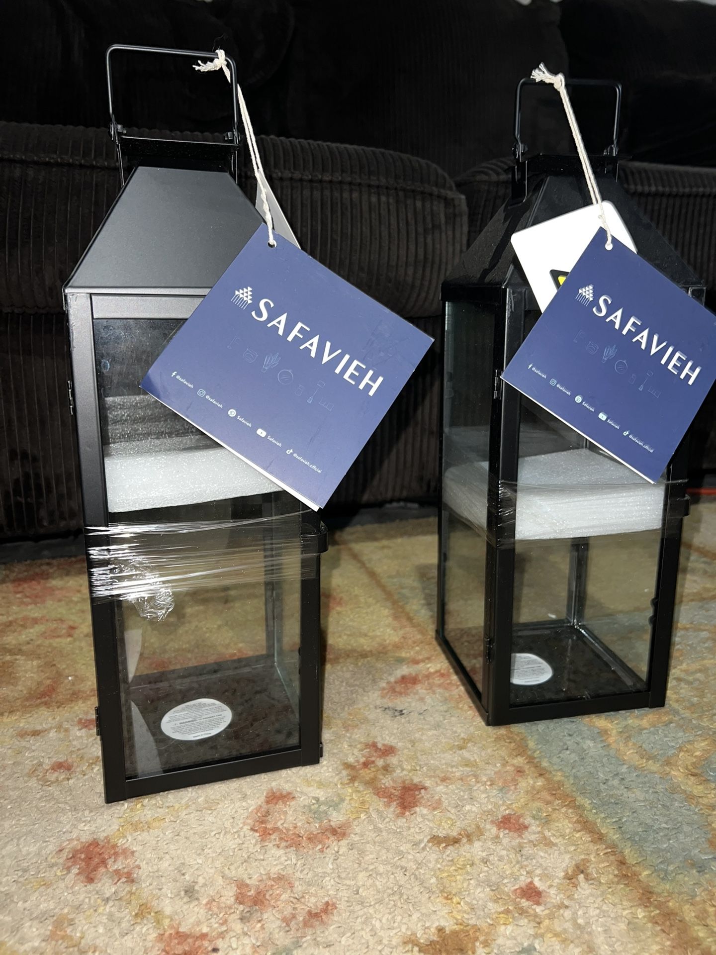 Ruane 17.5" Outdoor Lantern (Set of 2)