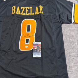 Connor Bazelak Signed Autograph Custom Jersey - JSA Coa - Missouri Tigers