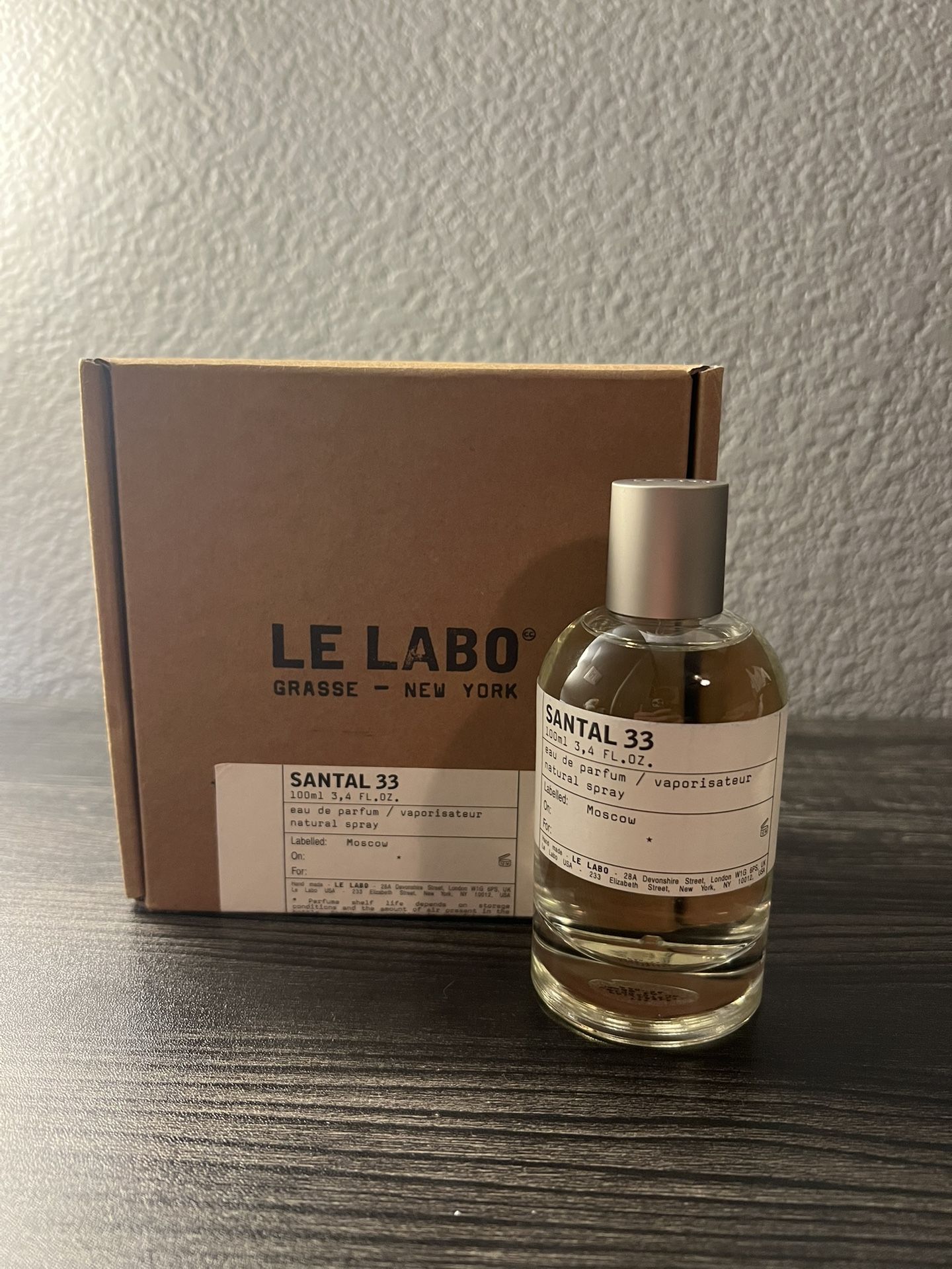 Le Labo Santal 33 100ml/3.4 oz