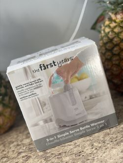 The Firstyears® Simple Serve 2-in-1 Bottle Warmer – (NEW in Box)