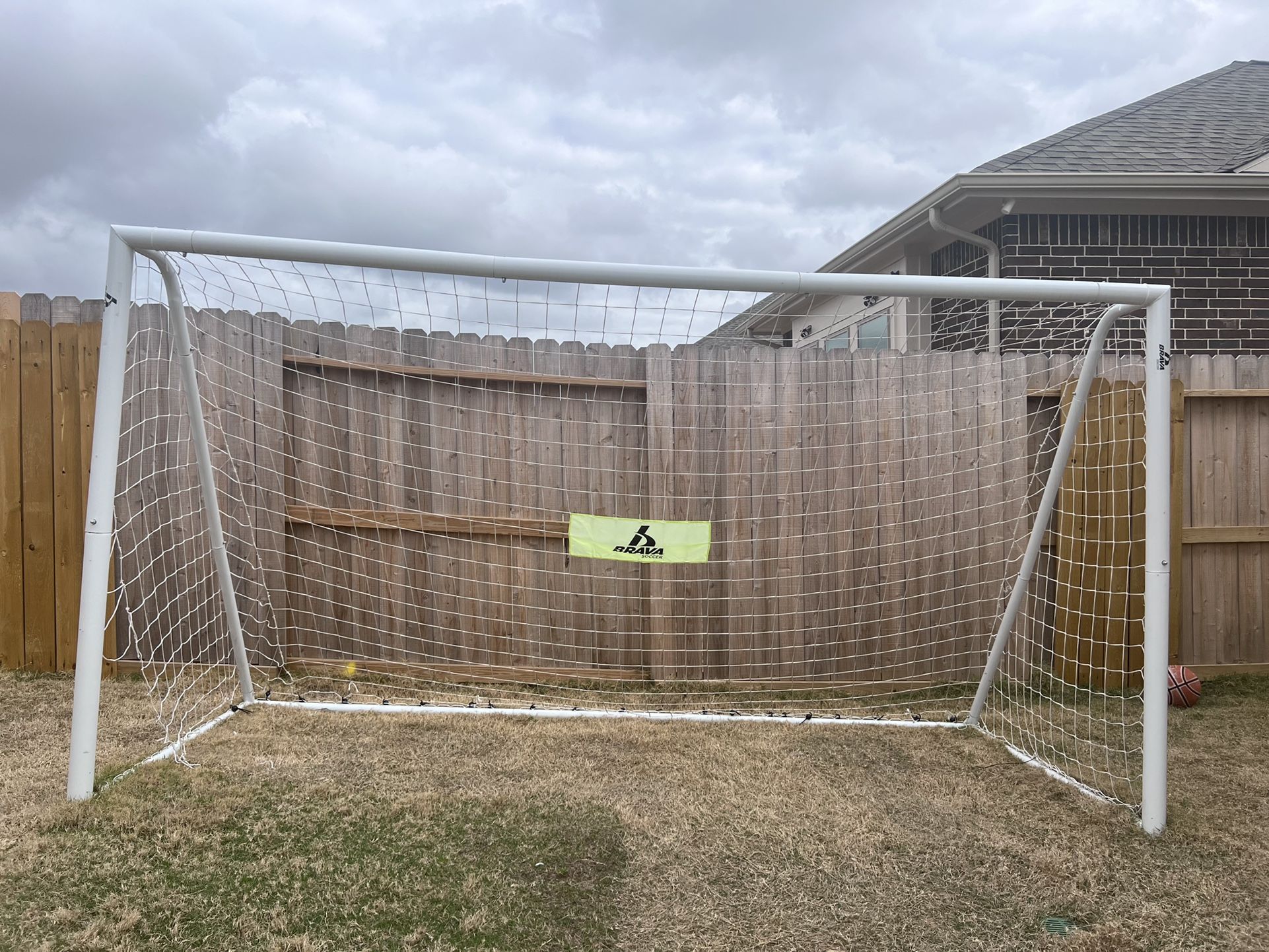 Brava 6.5 ft x 12 ft Tournament Soccer Goal