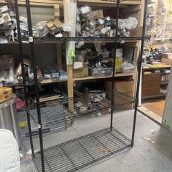 48x18.5x72 Metal Shelf / Sold As Is