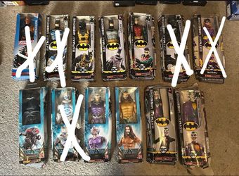 $15/ DC Batman/Aqua-man / Shazam / All True Moves 12” Figures (HTF $20  (Must Buy More Than One )☝️ Damaged Box’s📦