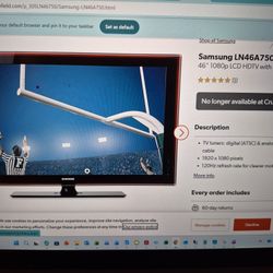 Samsung LN46750 46 Inch HdTv 