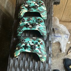 Wireless X Box Controllers For 3 For 60$ All 3 OBO