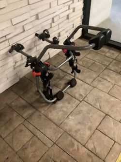 Yakima 2 bike trunk mount strap rack