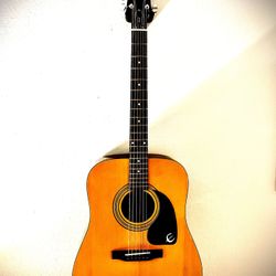 Epiphone PR 150 NA Dreadnought Acoustic Guitar Pre-Owned with Gig Bag