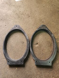 Custom Chevy GMC Cadillac 2014-2026 6x9" Front door Speaker midrange adapters