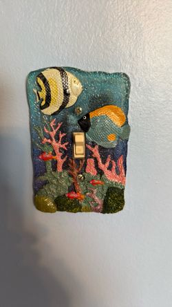 Fish Theme Light Switch Plate
