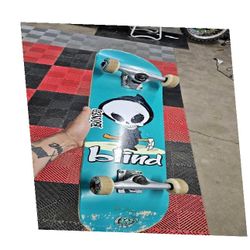 Brand New Fresh Skateboard - Ideal for Thrill Seekers and Gentle Riders message think