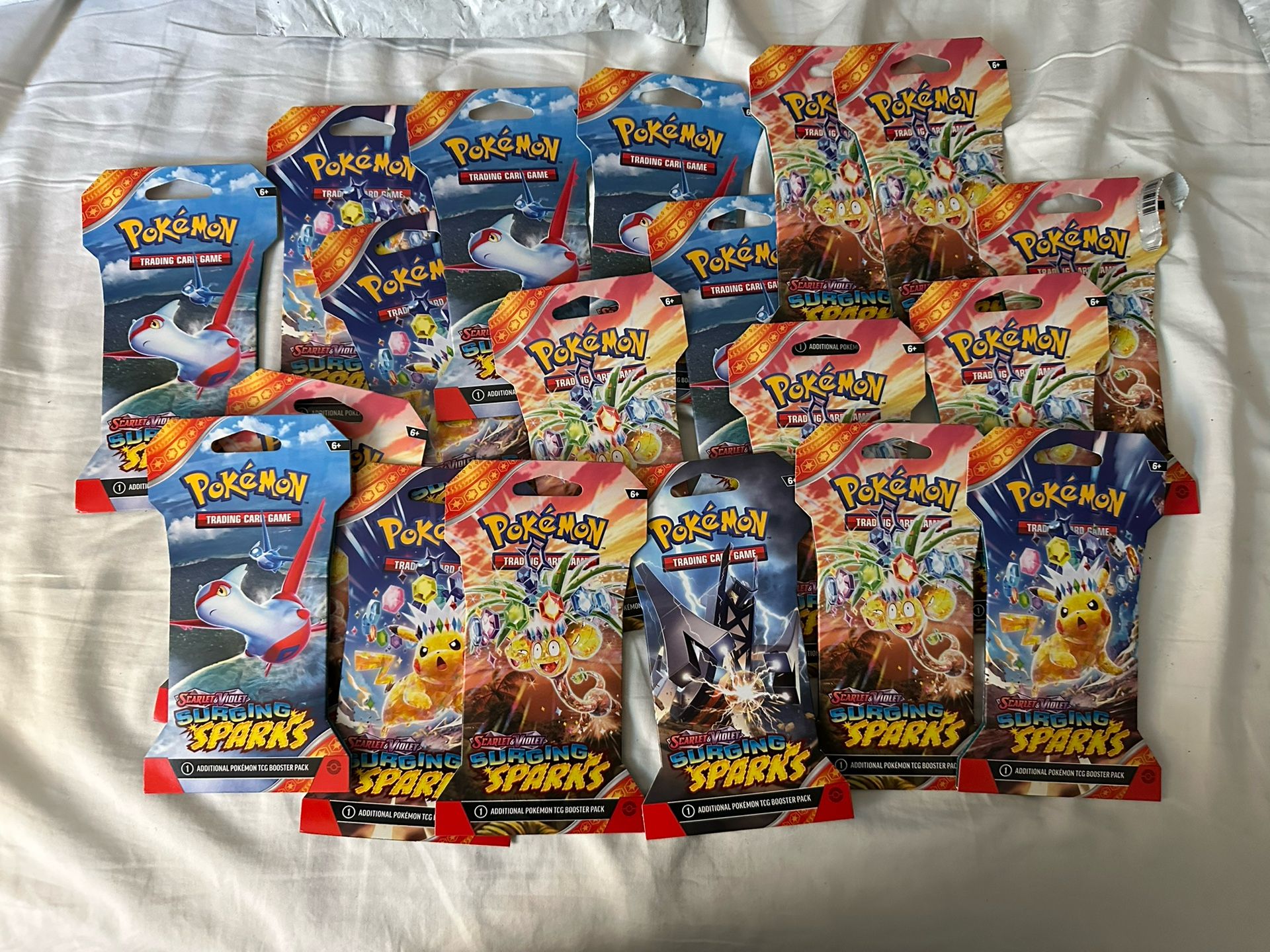 Pokemon Surging Sparks Sleeved Pack