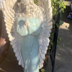 Concrete Angel Statue
