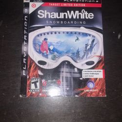 ShaunWhite snowboarding PS3 Target Limited Edition 