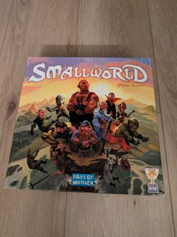 Small World Board Game - Pieces Verified & Organized