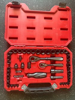 Craftsman Socket & Ratchet Set with Case
