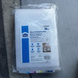 Project Source 10 -Pack 7-in x 10-in Foam Pouches