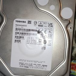 Hard drives 1TB And 8TB