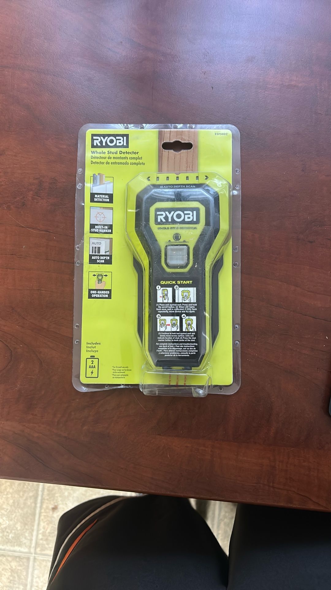 Ryobi Whole Stud Finder New