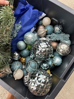 Box Of Christmas Decor
