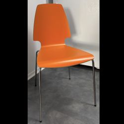Orange IKEA Retro Vilmar Chair