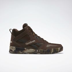 Reebok high top camo sneakers