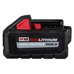 🔥 New Milwaukee Genuine XC6.0 H.O M18 battery 