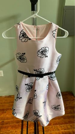 Kid’s Dress Size 12 - Pink and Black.
