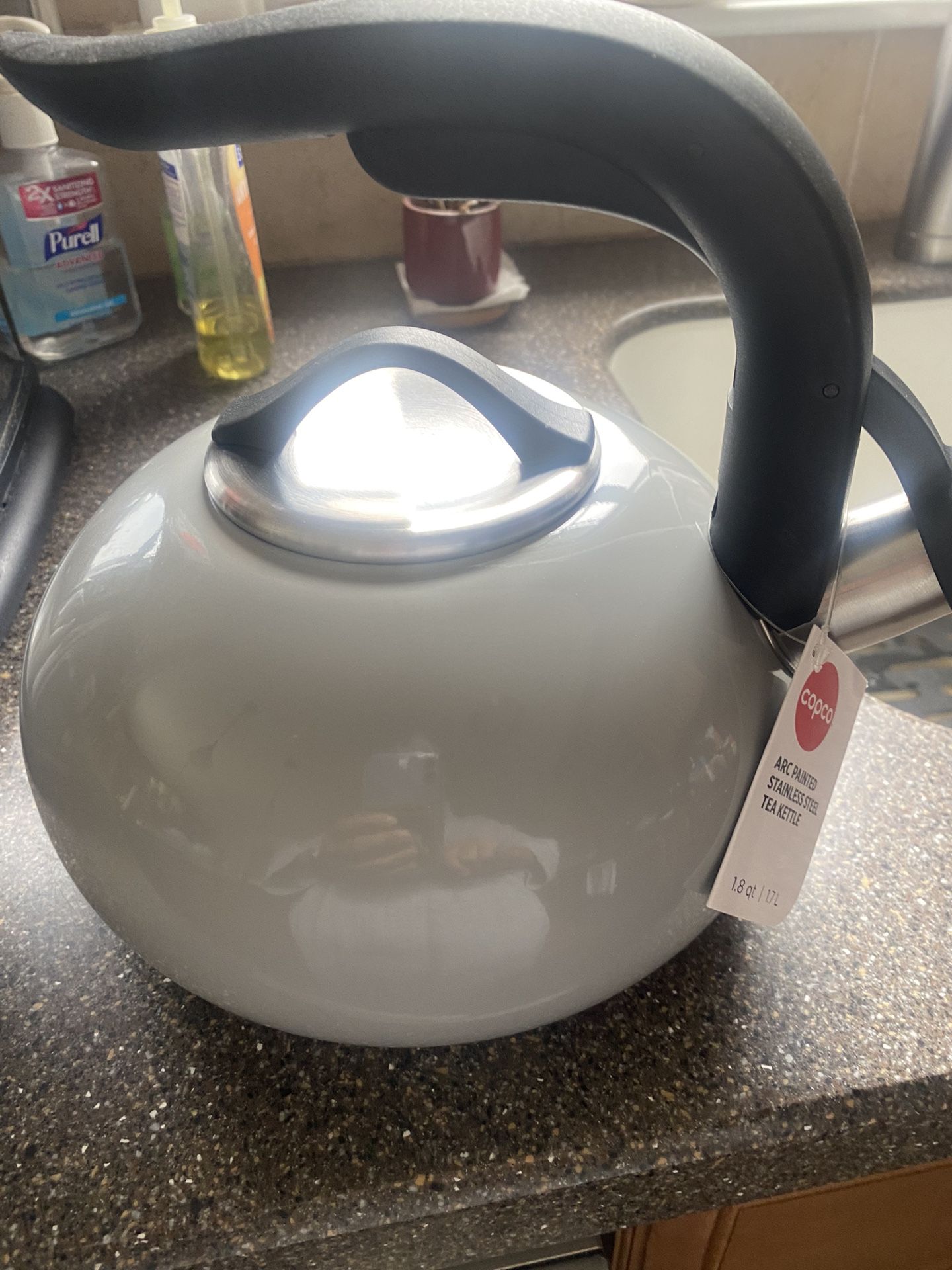 Copco Brand New Gray Tea Kettle