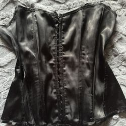 Posh Black Lace Corset 