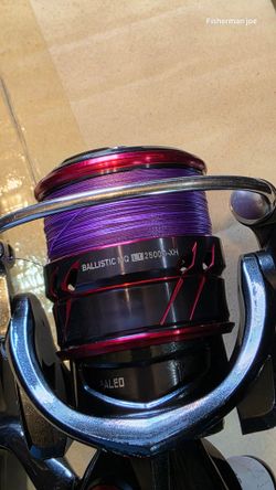 Daiwa Ballistic Reel/New Braid/Falcon Rod