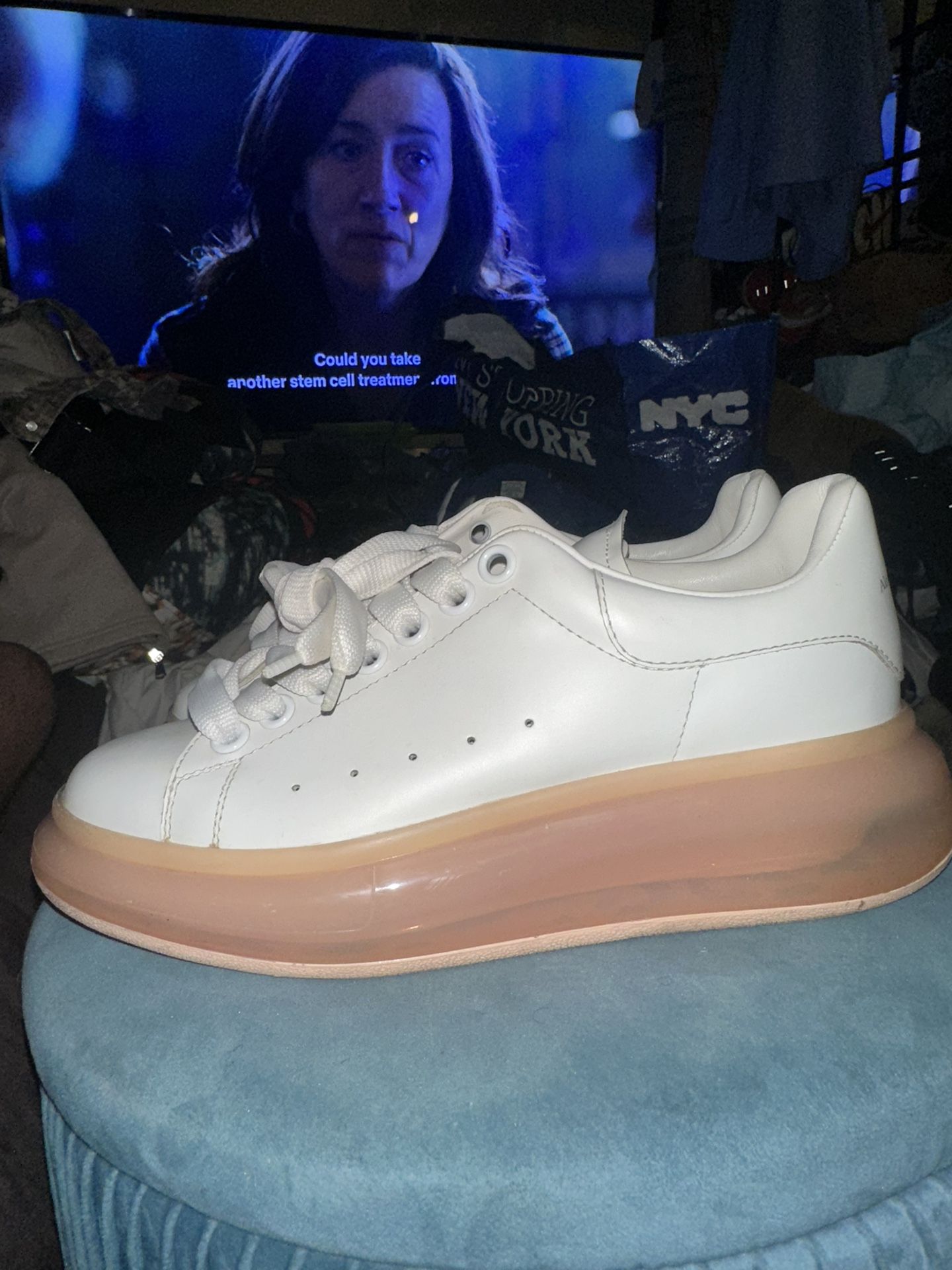 Alexander McQueen Pink Gum Size 38.5 Pre Owned