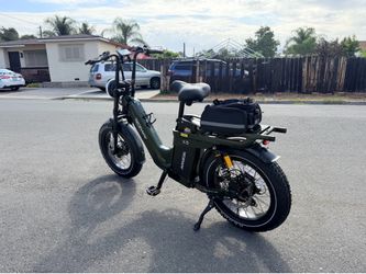 200 Miles Range! Tesway X5 Dual Motor step thru electric bike like brand new
